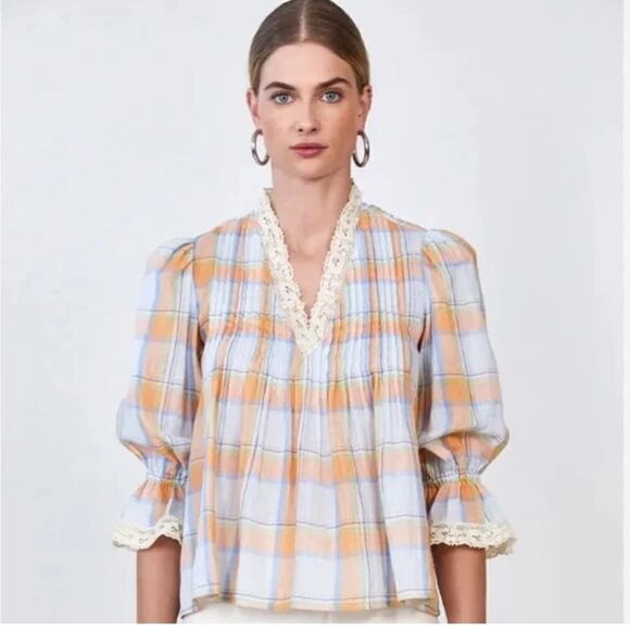 HUNTER BELL Tops - Hunter Bell Mia Top Blouse M